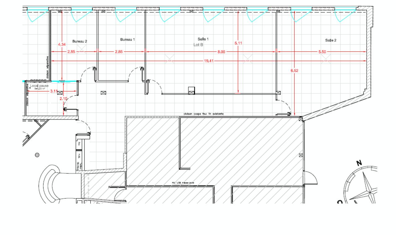 Bureau Toulouse 144m² Location bureau Toulouse Haute-Garonne OLBUR2528996 9